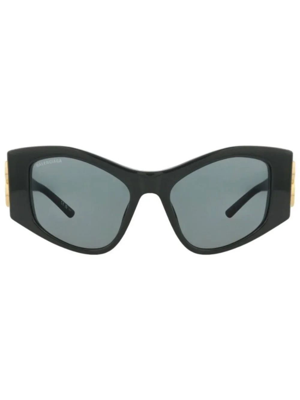 New Balenciaga Womens Cat Eye Green Green Green Fashion Designer Sunglasses